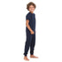 Boys summer pajama set Dark Blue t-shirt + Pants